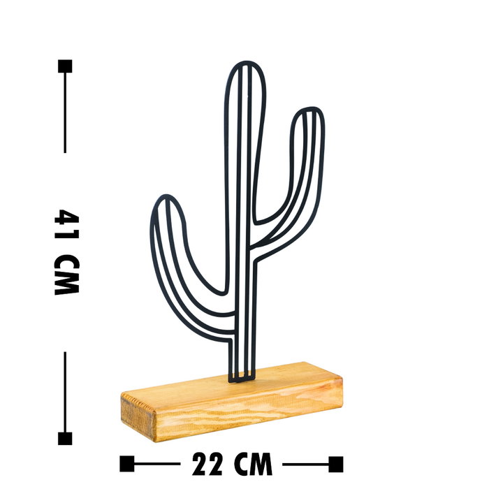 Aberto Design Cactus - Negro